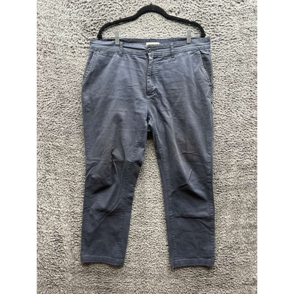 Taylor Stitch The Slim‎ Fit Foundation Chino Pants Organic Navy Mens Size 35